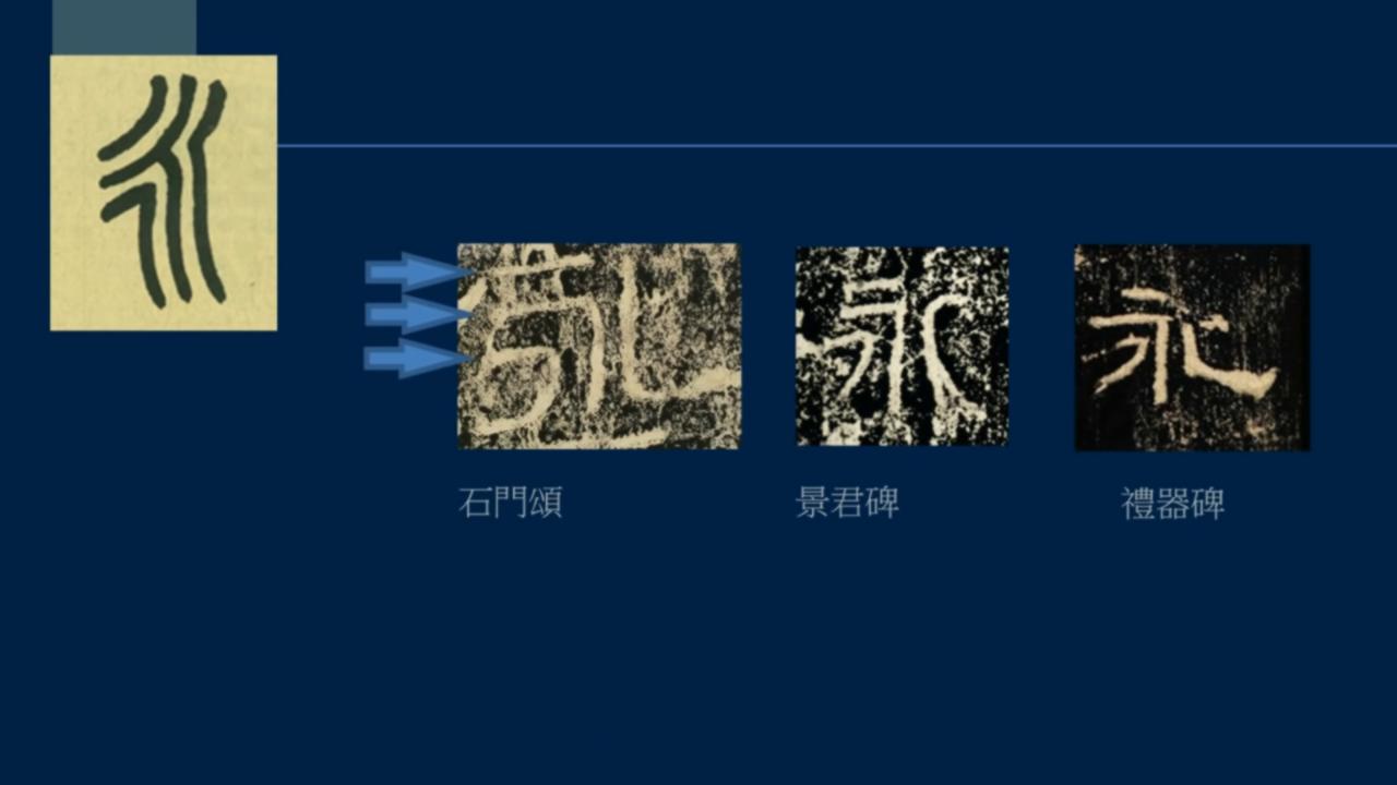 黄简讲书*L法**1-33:永字八法中的勒和策如何写？勒用尖峰，策用侧锋