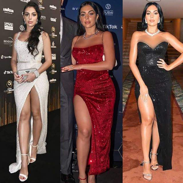 c罗和女友乔治娜惊艳写真图片,c罗未婚妻乔治娜撞脸