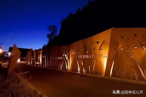 百款石材景观墙设计,挡土墙设计方案