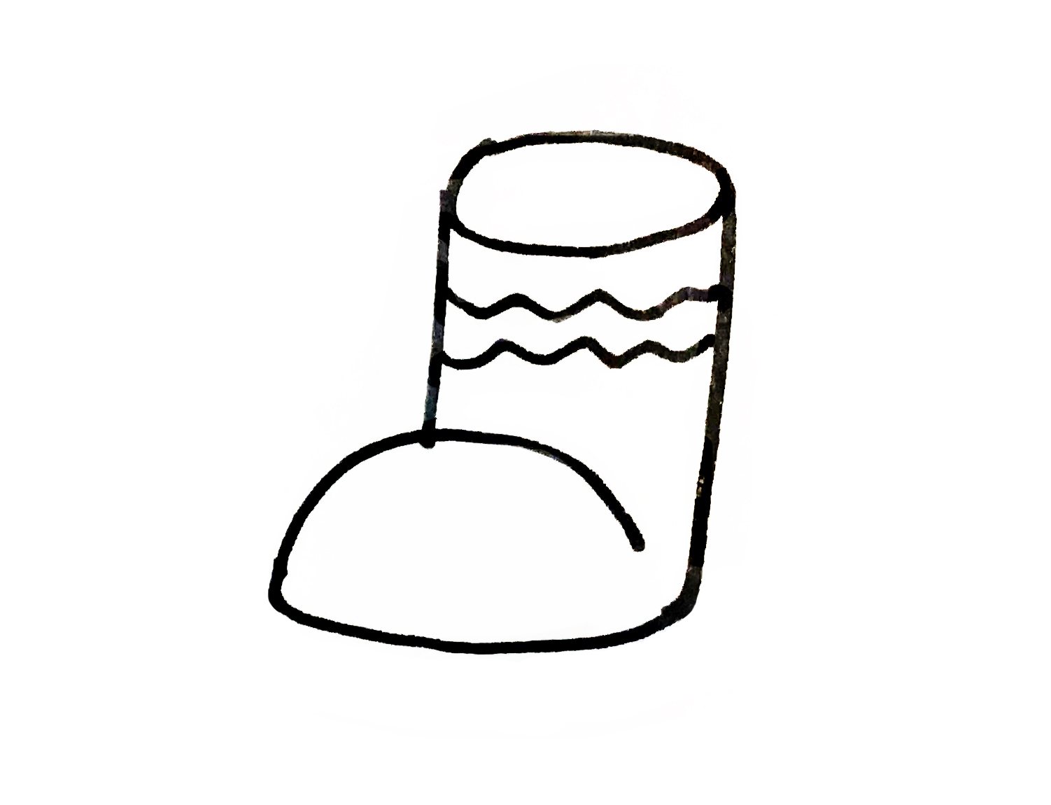 儿童鞋简笔画图片大全,各种各样的鞋简笔画