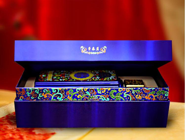 茅乡馆藏景泰蓝瓶盖扫码无信息,茅乡馆藏景泰蓝双支装多少钱