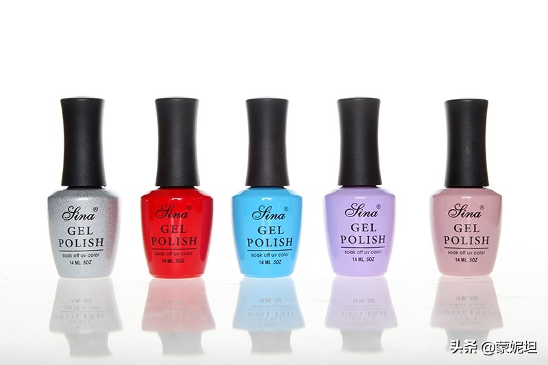 美甲手绘甲油胶简单图案,美甲彩绘新手入门教程上甲