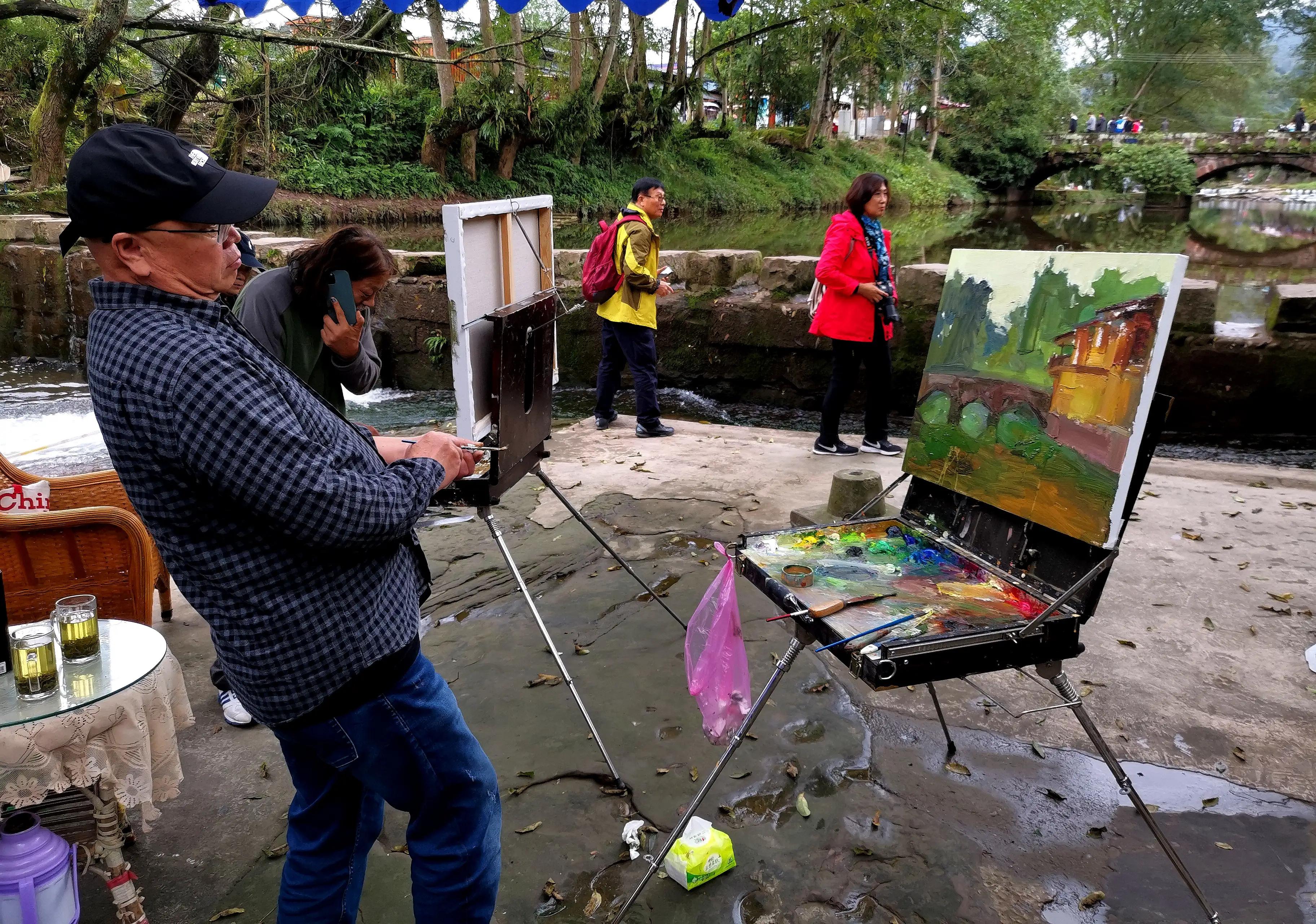 上里古镇大还是柳江古镇大,上里古镇与柳江古镇