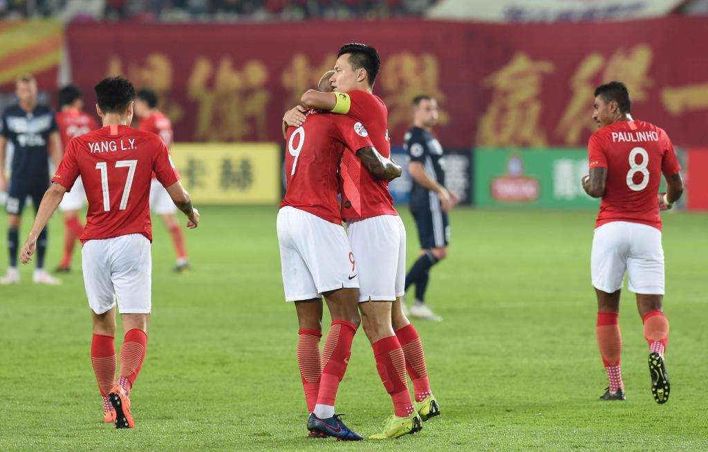 恒大为中国足球做出巨大贡献,中国足球9连冠