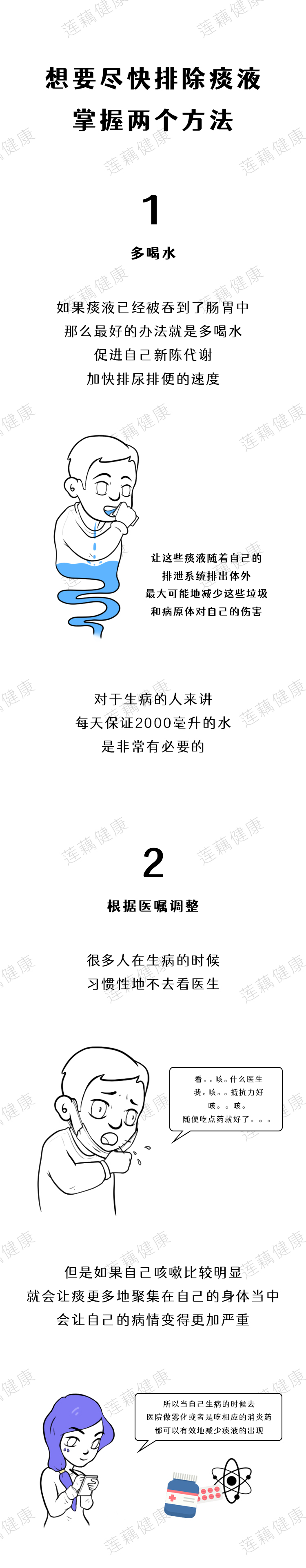 痰咳出来了又吞下去会怎样,没咳出来的痰又吞进去会到哪里