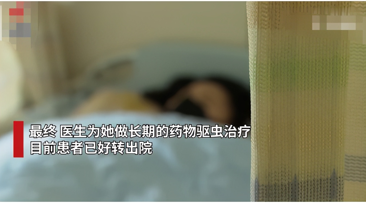 少女被蛇感染,少女被寄生虫感染变异