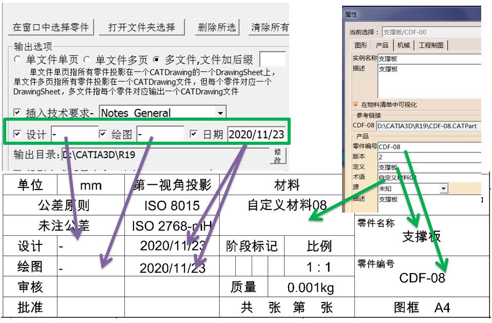 catia自动出图,catia怎么快速生成坯料