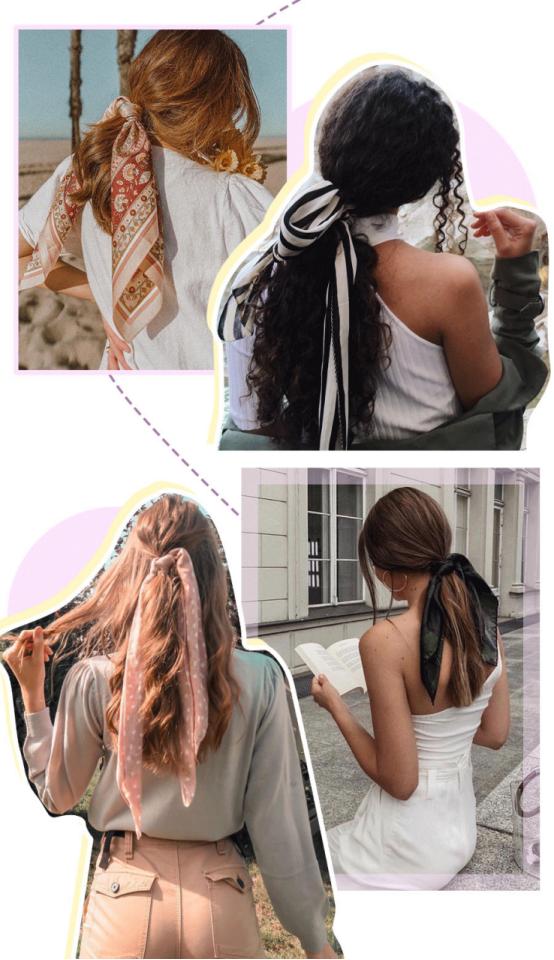 丝巾有哪些时髦又高级的搭配,简单丝巾穿出高级感