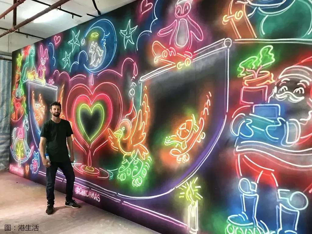 香港海滨长廊圣诞节,香港圣诞打卡地唯美视频