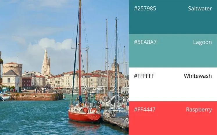 100种颜色组合及如何应用（三、旅行篇）
