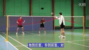 李在福双打跑位,李在福羽毛球双打全集
