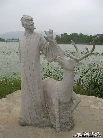 虞山尚湖姜子牙,常熟尚湖太公岛