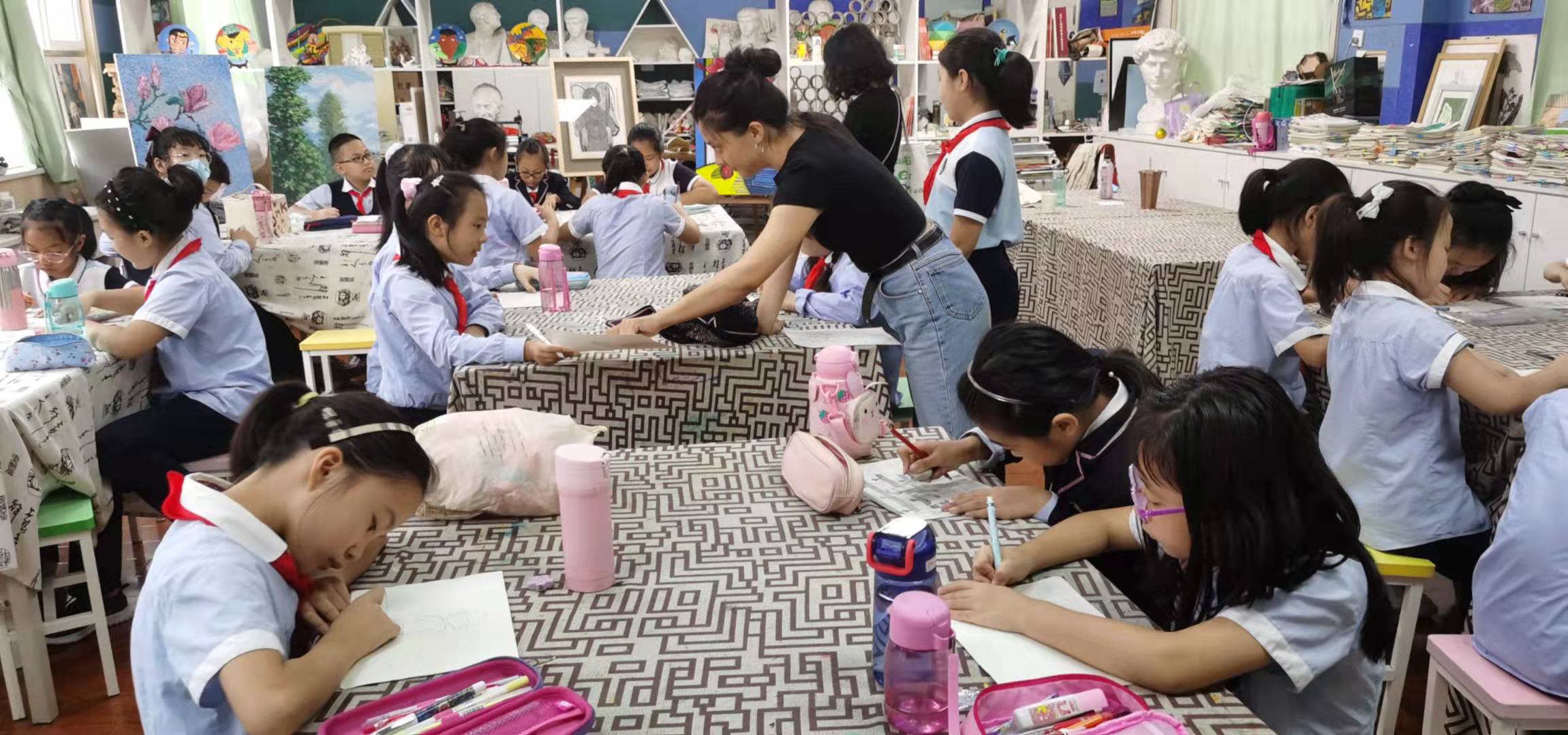 西安市碑林区铁五小学,碑林区铁五小学版画