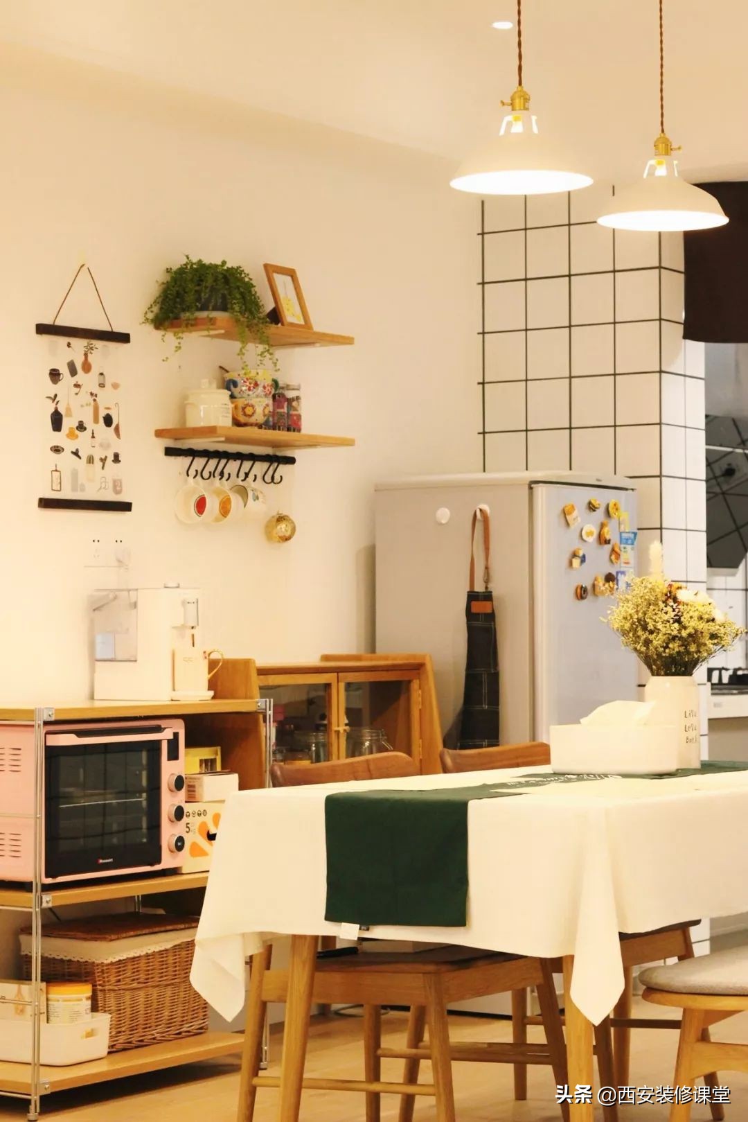 冰箱都放在房子什么位置,房子小冰箱太大真的占地方