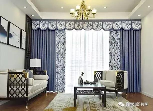 新中式25公分的帘头造型,新中式帘头尺寸