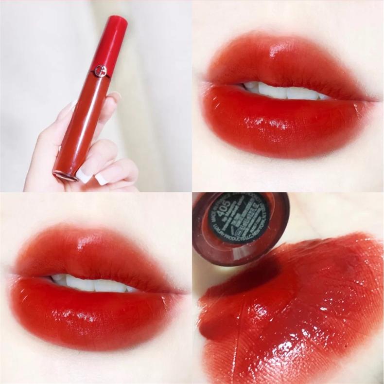 阿玛尼红管唇釉208适合黄皮吗,阿玛尼红管唇釉215试色李佳琦