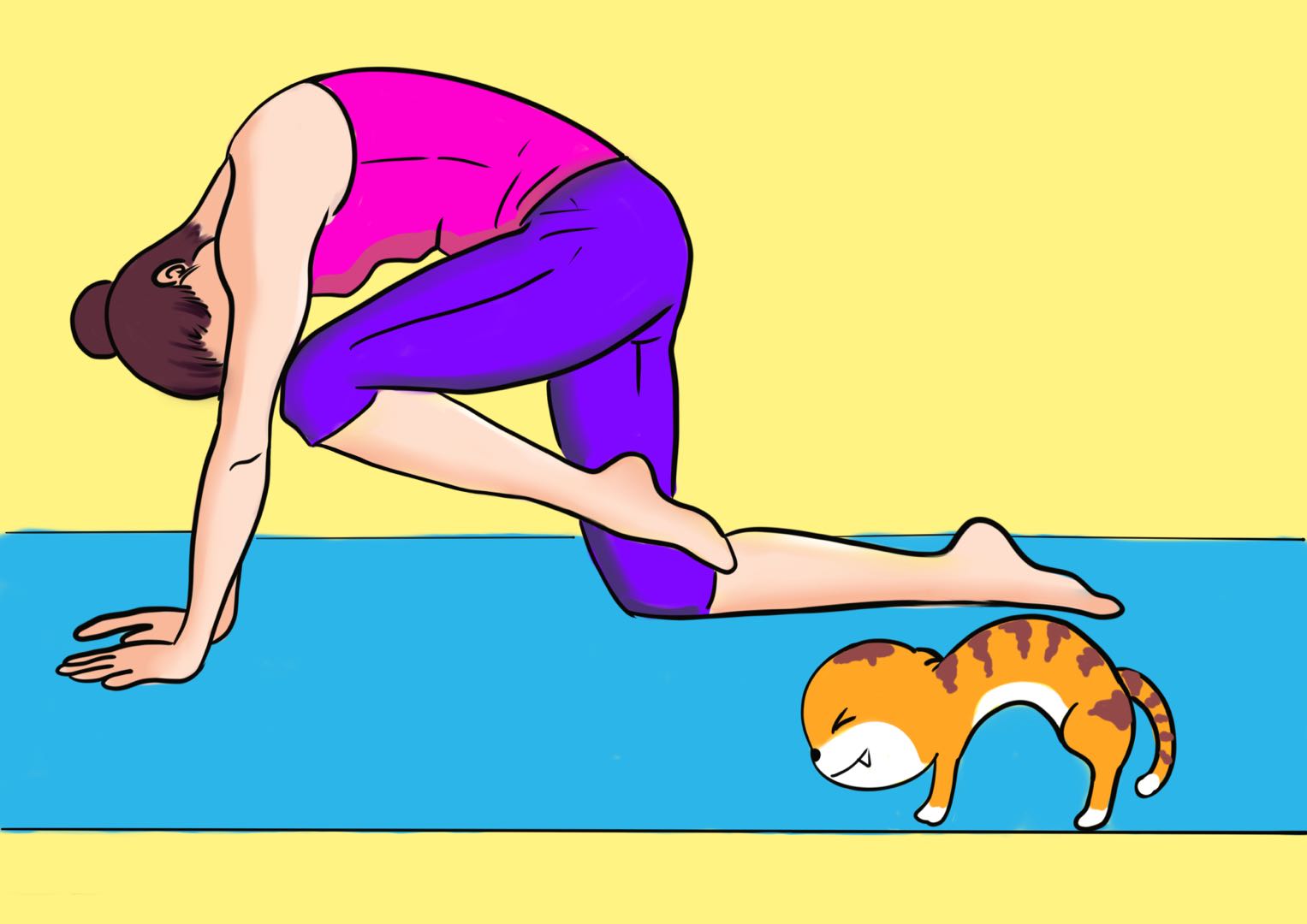 瑜伽拜日式完整教程英语口令,基础瑜伽姿势的英文讲解