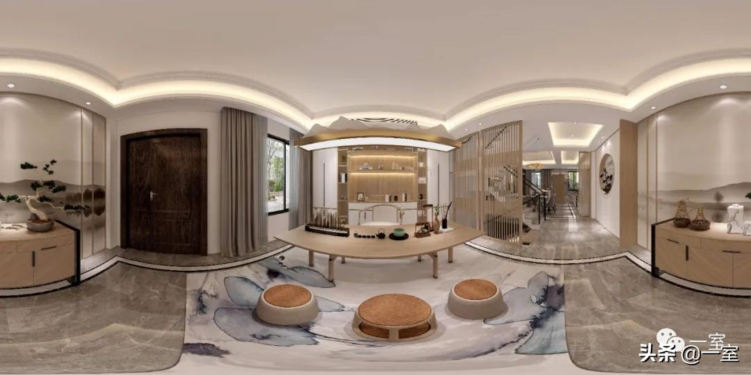 全景效果图最大的,如何出全景效果图