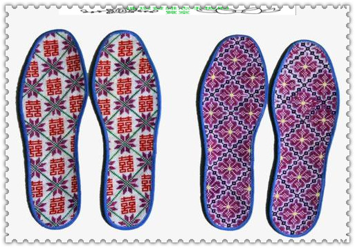 绣花鞋垫欣赏,绣花鞋垫大全完整版