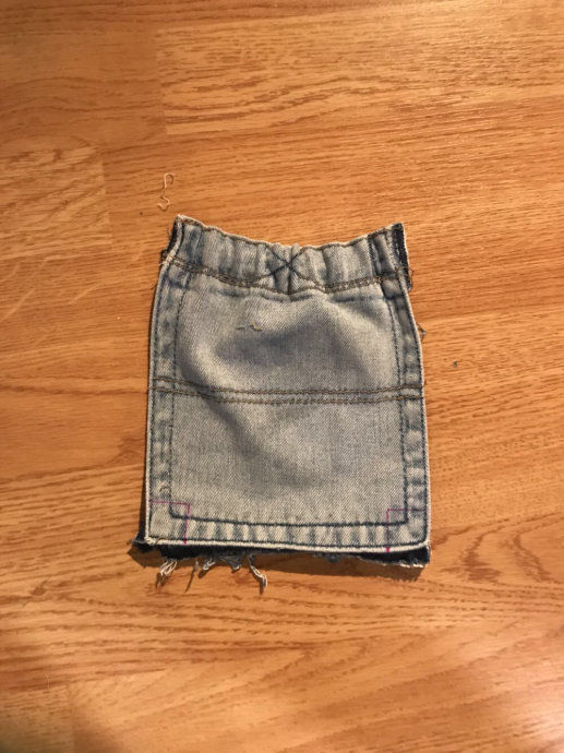 旧牛仔裤的废物利用改造,牛仔裤改双肩背包教程