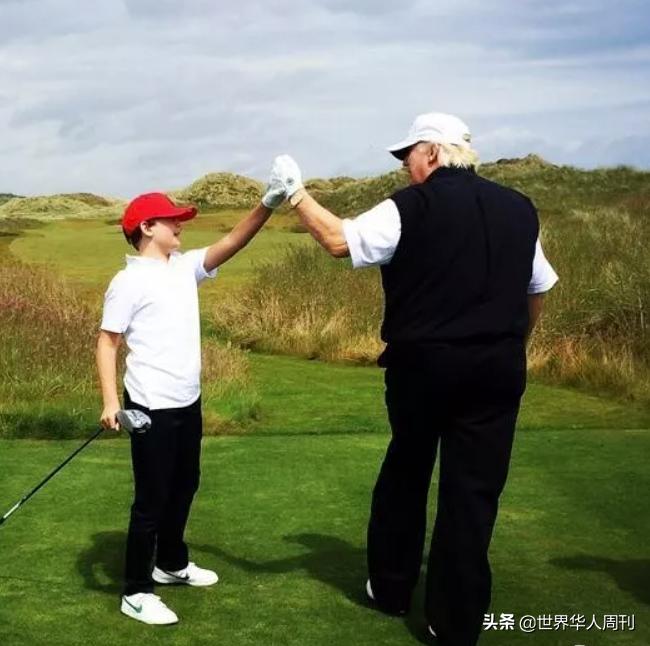 美国名媛圈的终极梦想,特朗普小儿子颜值担当