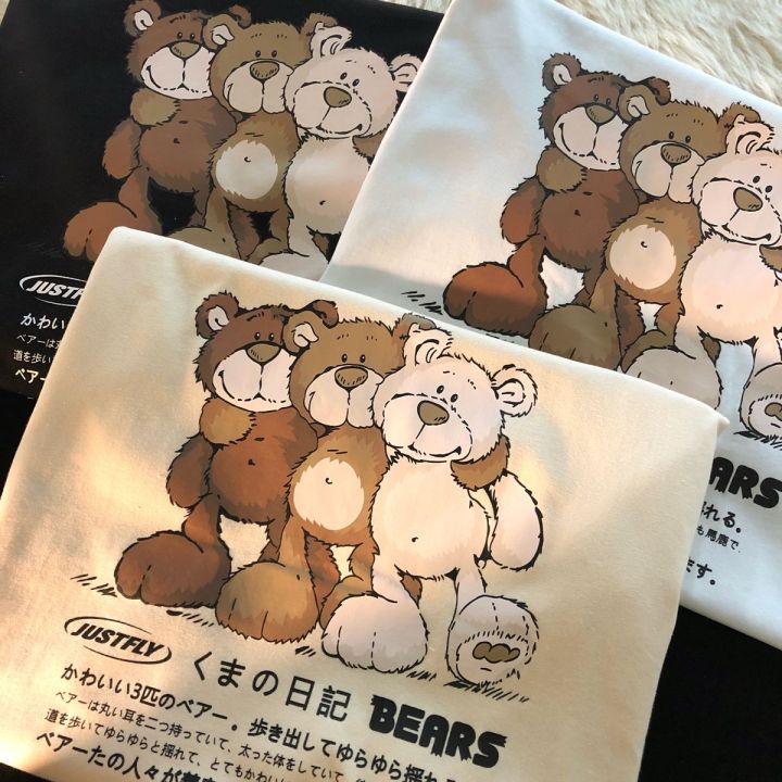 韩系ins简约风t恤,适合各种场合穿的大版潮流t恤