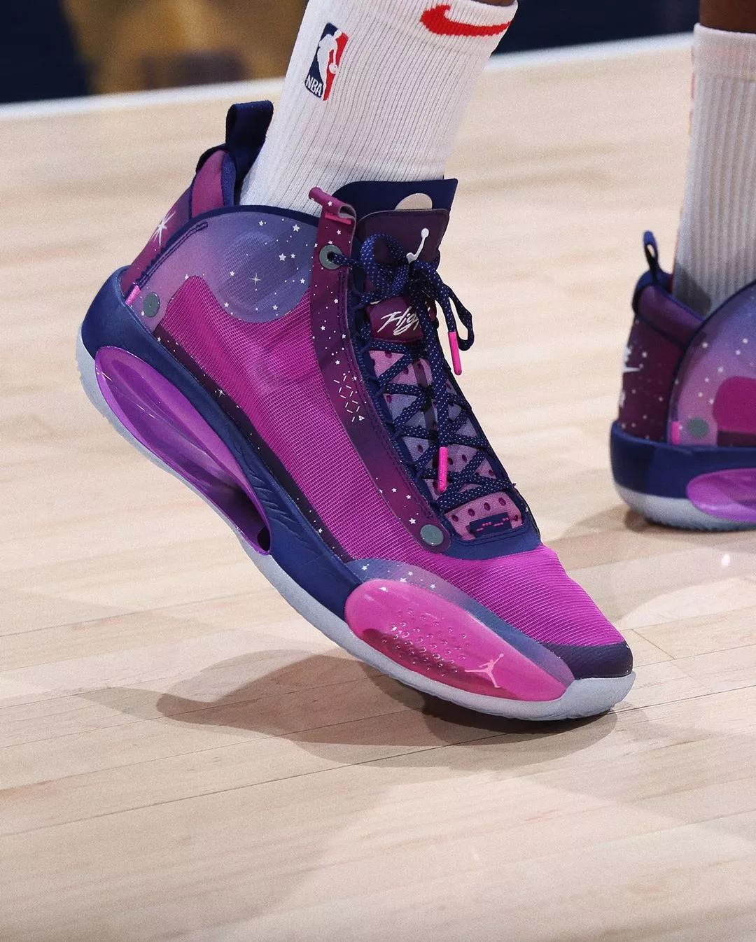 aj34八村塁樱花实战测评,aj35八村塁版本测评