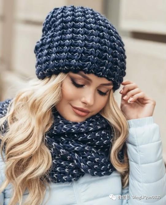 针织冬天的帽子,冬天针织帽子