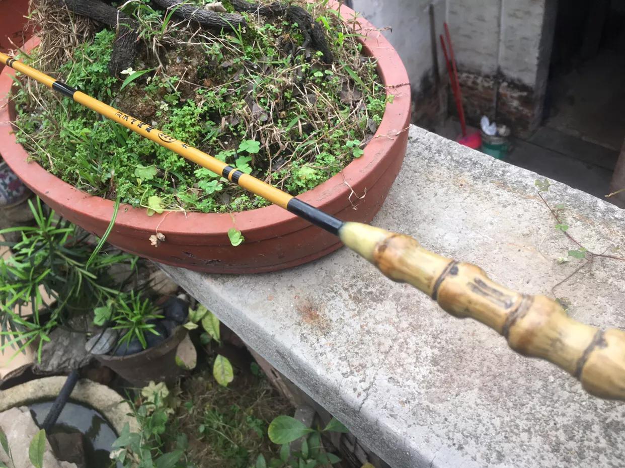 手竿换把怎么换,罗汉竹手竿
