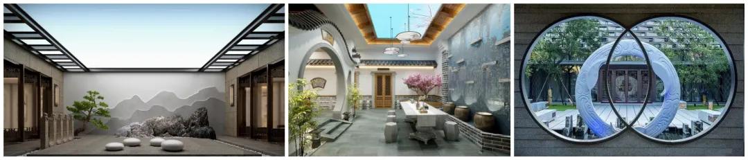 日式庭院景观设计3d图,日系庭院设计建模