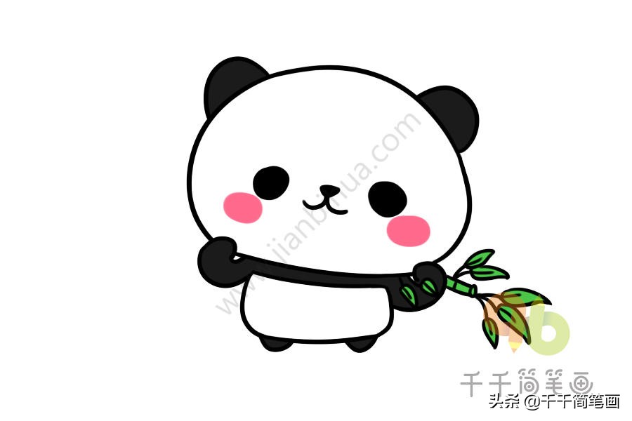 动物园里的动物简笔画简单又好看,各个国家的国宝动物小学生简笔画