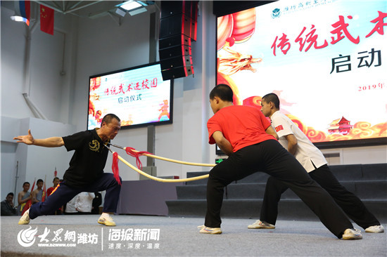 传统武术进学校,中华传统武术课