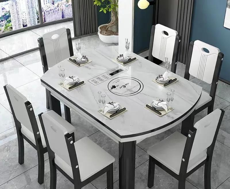 玻璃餐桌优缺点,岩板餐桌玻璃餐桌哪个好