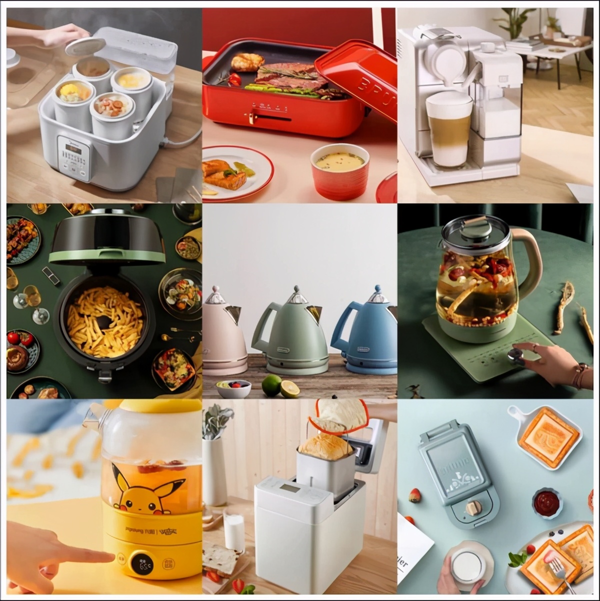 高颜值实用的厨房小家电,这8款厨房小家电提升幸福感