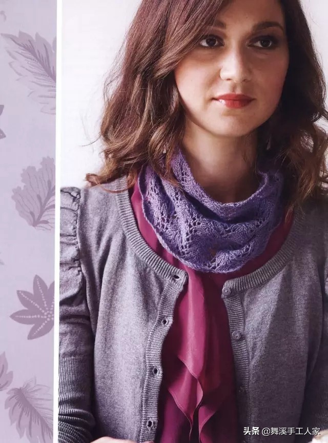 回收库存围脖,棒针真丝羊毛围巾披肩