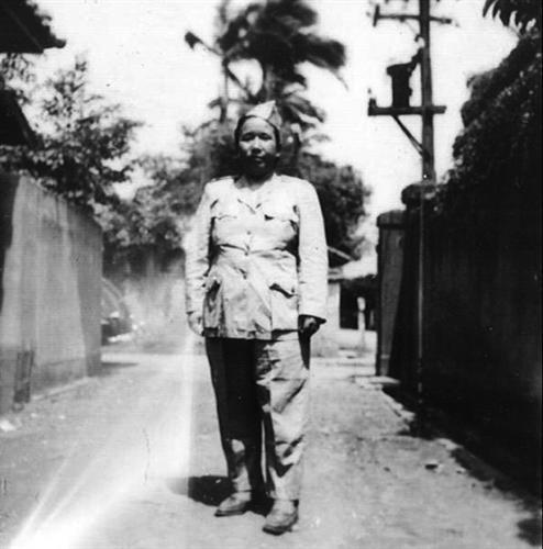 抗日战争时期的双枪女将,双枪黄八妹抗战