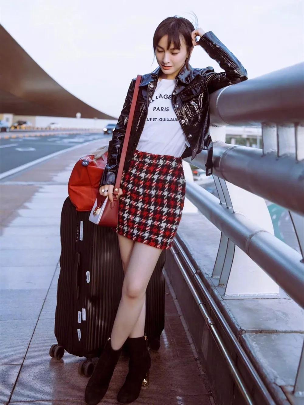 女孩皮衣新款爆款12岁春季,皮衣裙子新款套装