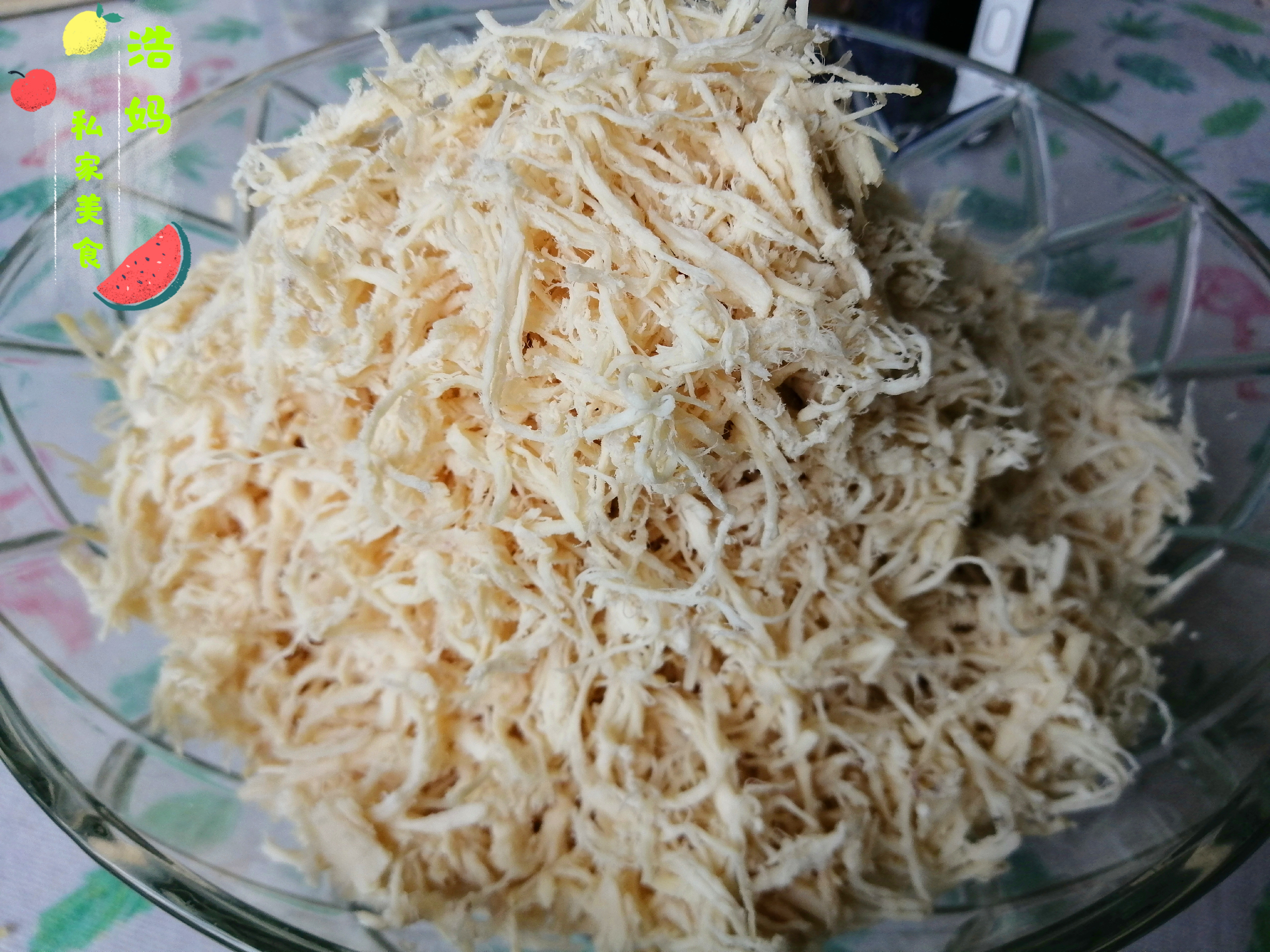 第一次自制肉松成功小孩很喜欢吃,酥脆干爽营养丰富的自制原味肉松