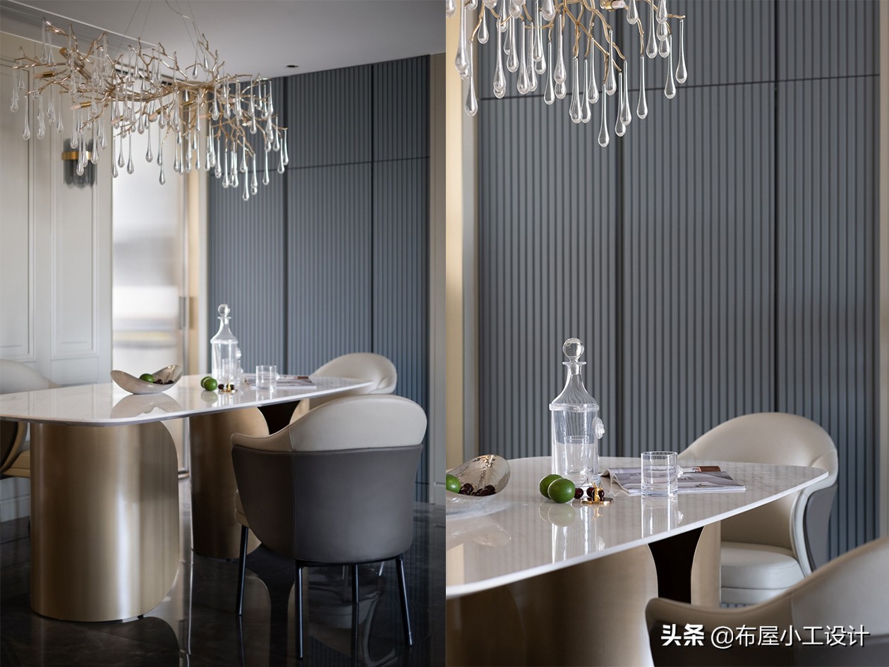 布屋小工丨143㎡轻奢法式，致敬经典的现代优雅生活