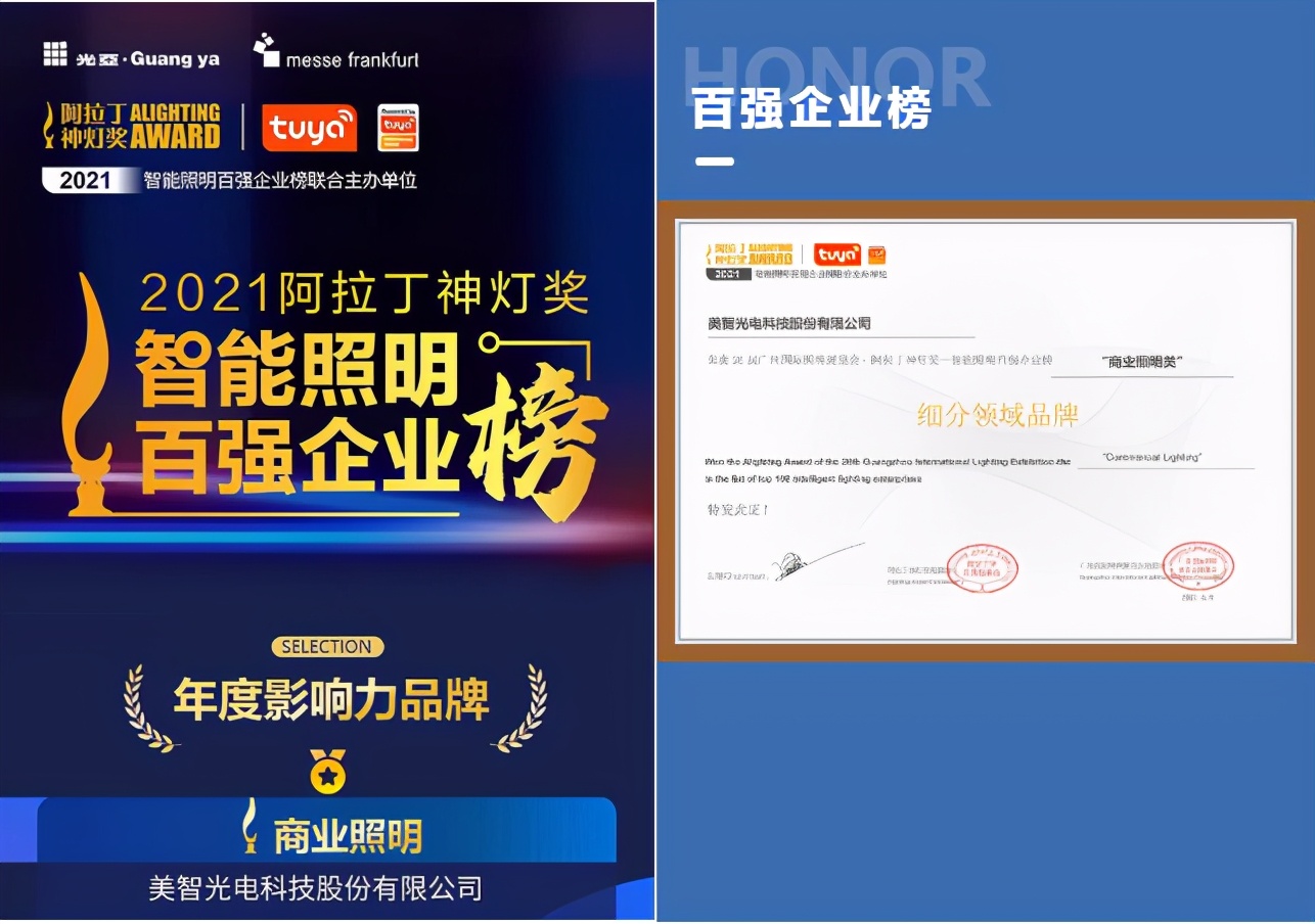 美的阿拉丁神灯,阿拉丁神灯奖灯具