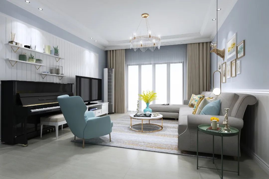 电视柜旁边空墙怎么装饰,电视柜做太大了边上放啥补救一下