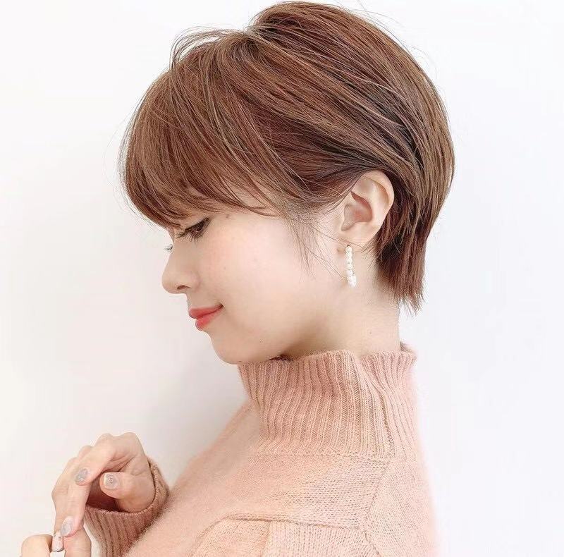 女生起床不用打理的气质发型,不想打理却又很好看的女生发型