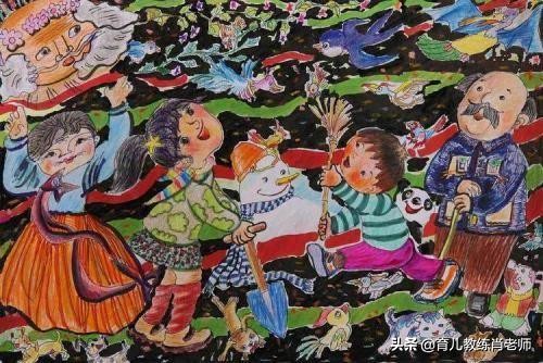 绘画治疗：解读儿童画中人物含义的8个心理学技巧，家长收藏