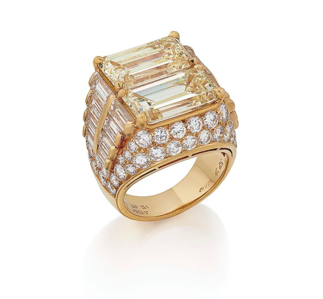 佳士得拍卖天然珍珠戒指 (2022年佳士得钻石戒指拍卖)