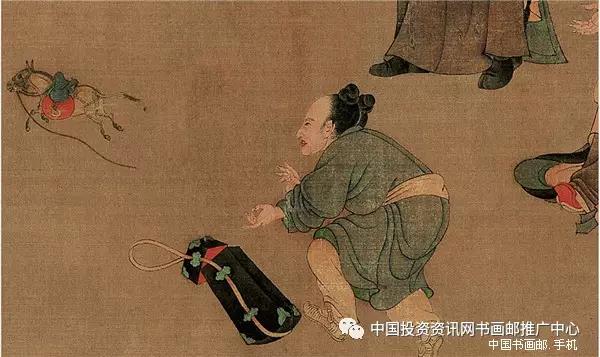 任仁发《五王醉归图卷》2016年度全球最贵中国艺术品