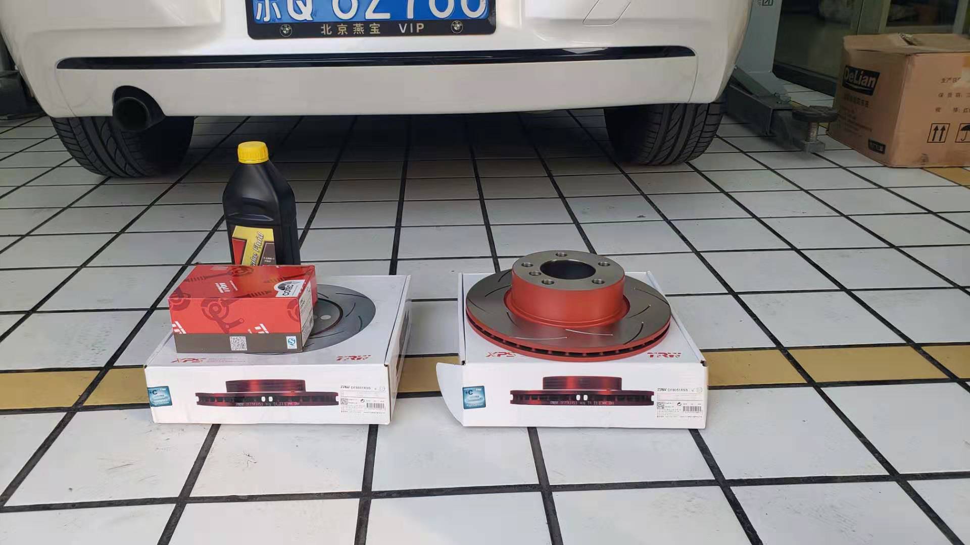 原厂实用trw刹车片,升级毅丰刹车片