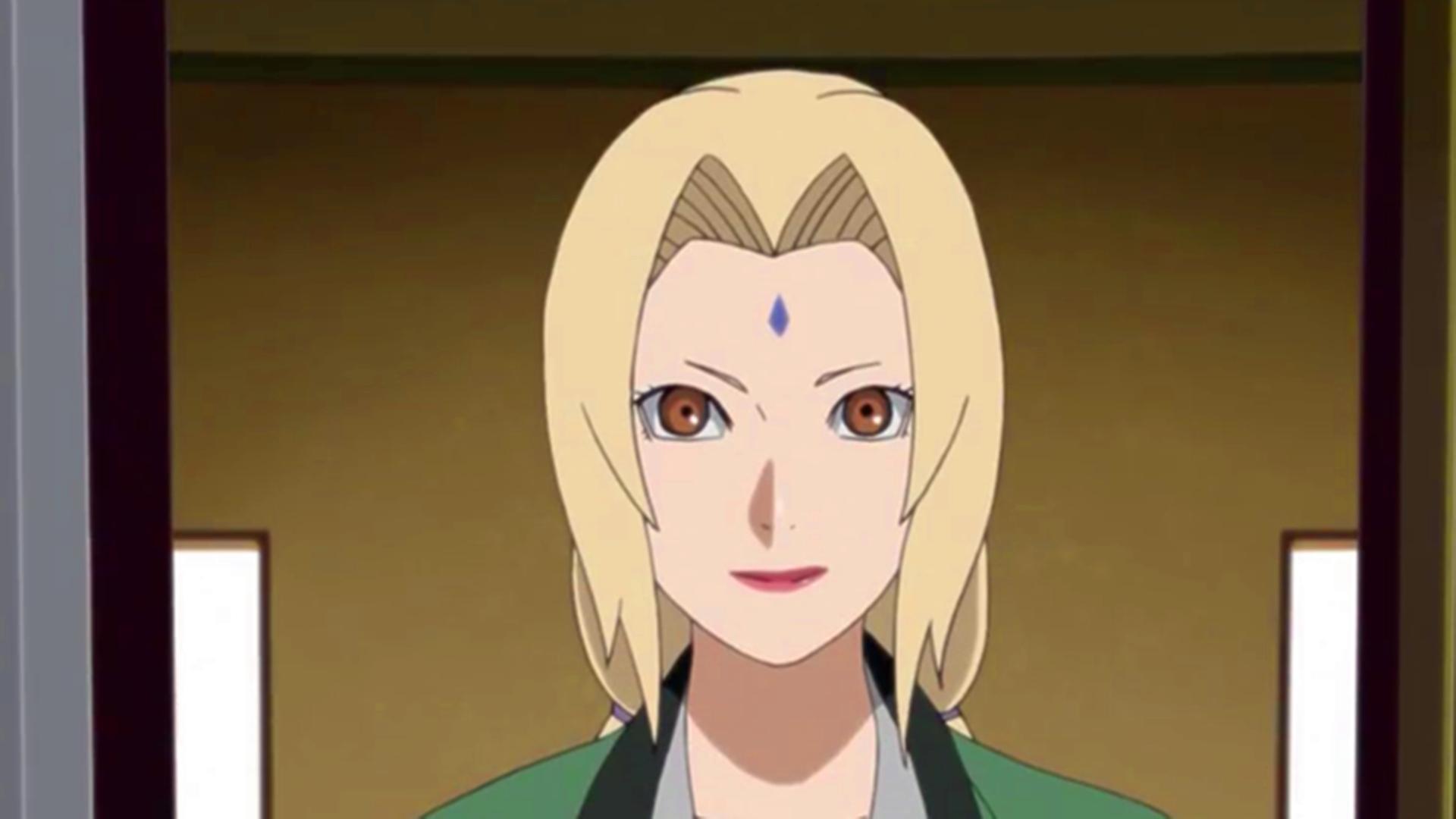 纲手老去,火影忍者纲手变衰老