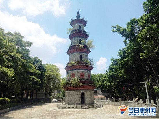 惠州三栋塔,惠州的泗洲塔历史