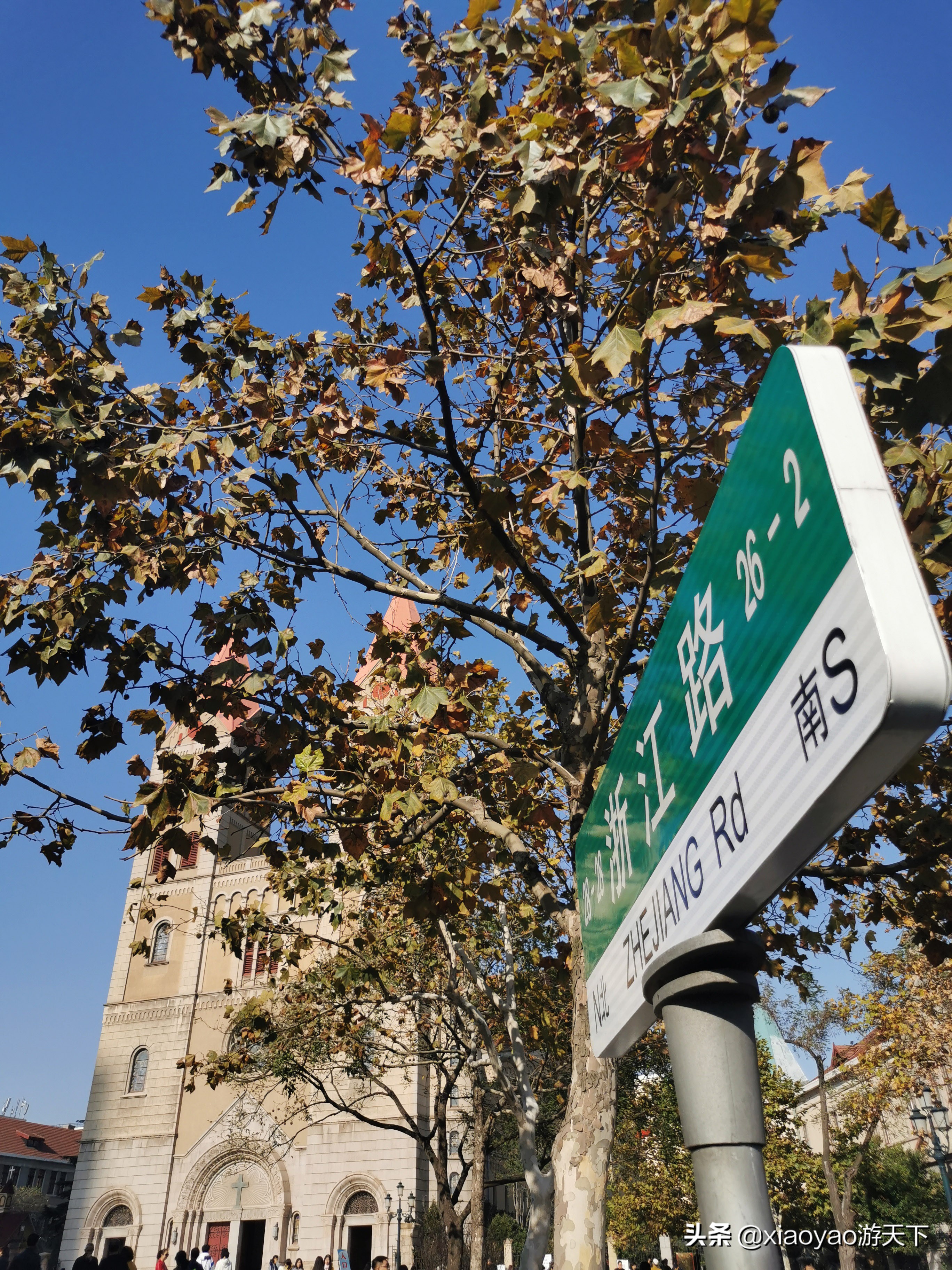 青岛百年德式建筑天主教堂,青岛最有名的天主教堂是哪个地方