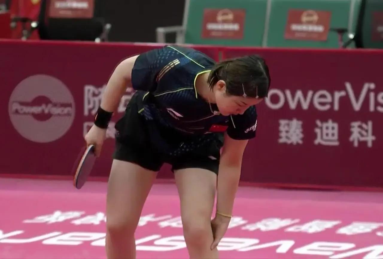 奥运冠军陈梦打乒乓球,国乒奥运冠军陈梦0-3惨败